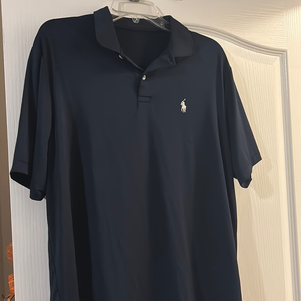 Men’s Large polyester polo shirt